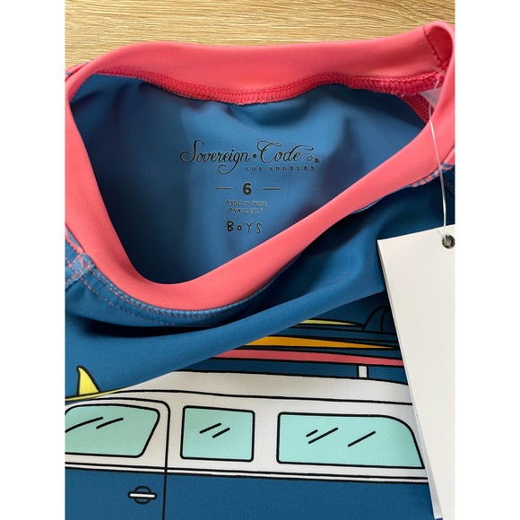 Sovereign Code Rash Guard Boys Size 6 - Picture 3 of 5